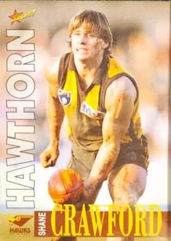 1996 Select AFL #182 Shane Crawford Front